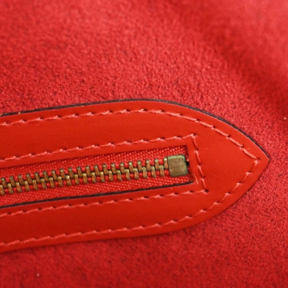 LOUIS VUITTON RED EPI LUSSAC SHOULDER BAG M52287 VI0930 NQ04590 - Picture 11 of 11